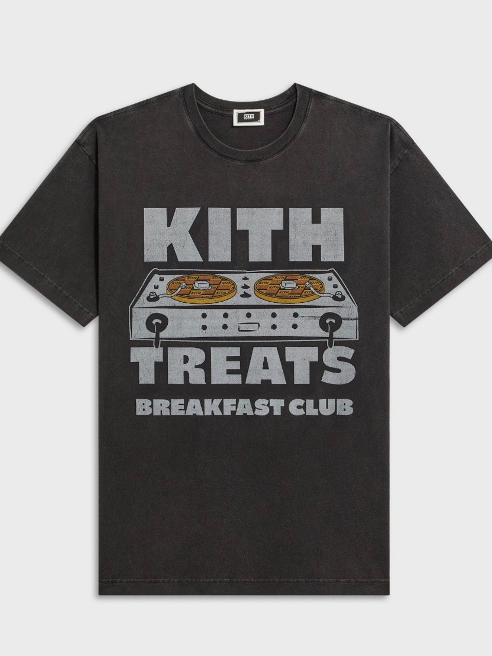 Kith Treats Breakfast Club DJ Vintage Tee
 • Black • 2026